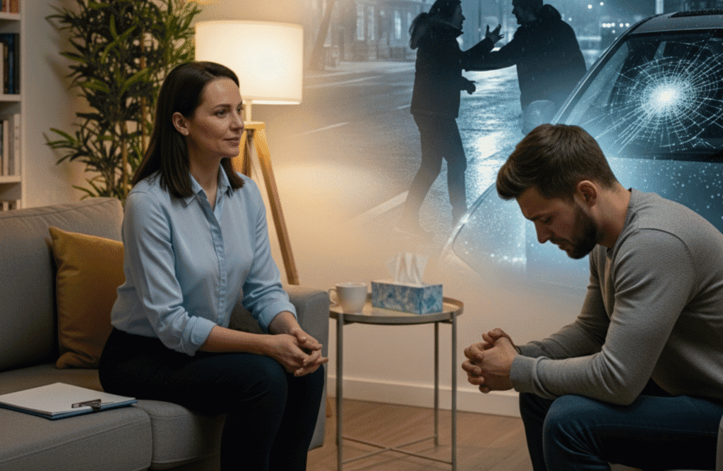 Trauma experts from multiple cohorts agree that highly stressful events can trigger various trauma types, including post traumatic stress disorder. If you suffer from traumatic events, it does not have to be the end of your story.